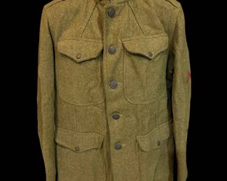WWI U.S. Field Jacket (33rd Infantry Division Medic)