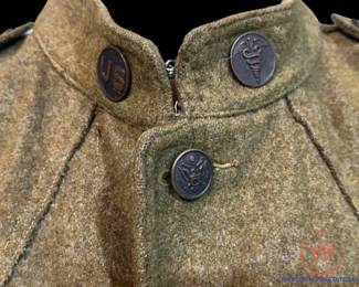 WWI U.S. Field Jacket (33rd Infantry Division Medic)