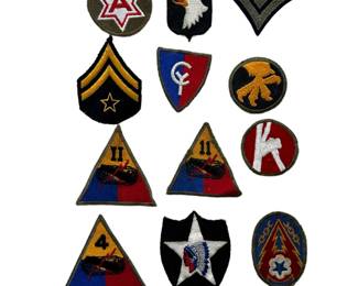 WWII Military Patches