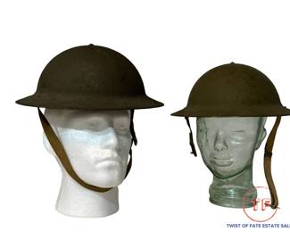 WWI Brodie Helmets