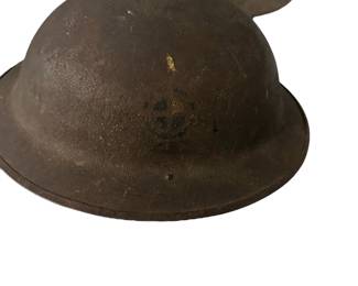 WWI Brodie Helmet with Decals