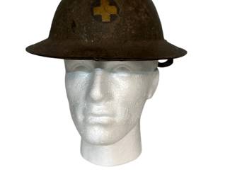 WWI Brodie Helmet with Decals