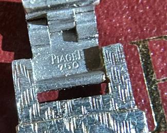 Women's PIAGET 18K GOLD Watch with Diamonds and Sapphires