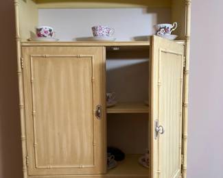 Thomasville Allegro Faux Bamboo Bedroom Set