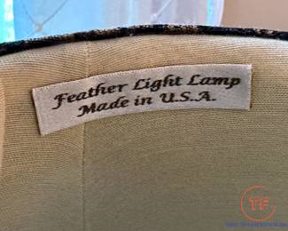 Vintage Cast Iron Table Lamp