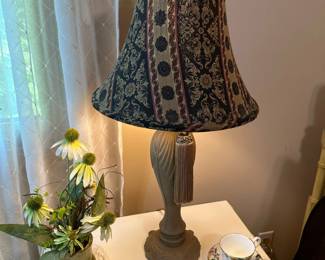 Vintage Cast Iron Table Lamp