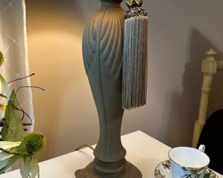 Vintage Cast Iron Table Lamp