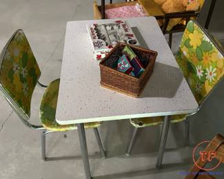 MCM Child's Table and Chair Set