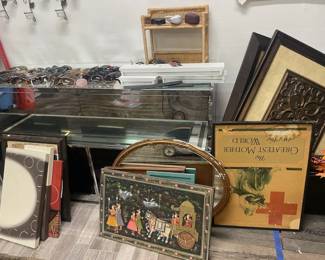 one of a kind and vintage pictures and signs