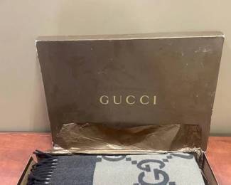 Gucci blanket  - never used  - brand new in the original box