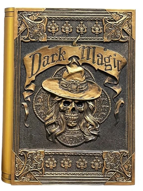Animated Dark Magic Book of Spells