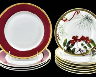 Striking Dessert Plates