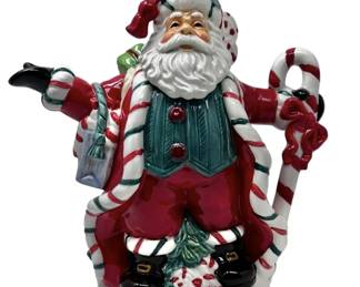 Stunning Detailed CR Santa Teapot