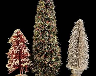 Three Bottle Brush Trees