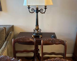 Set of French Candelabra lamps