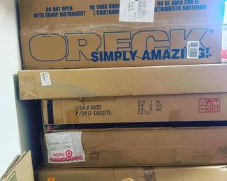 New furniture in boxes ( we will have photos of the contents on the box)