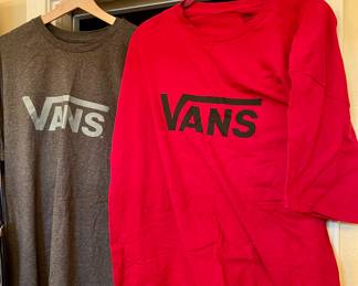 bins of nice tee shirts