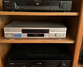 Vintage stereo equipment