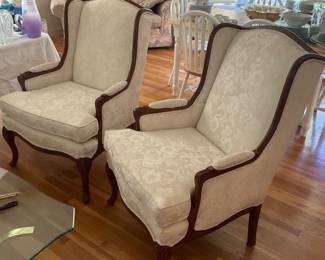2 NICE UPHOLSTERED CHAIRS