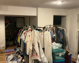 STILL UNPACKING CLOTHES! MANY NEW WITH TAGS