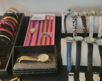 Ladies Watches  and Bangle Bracelets