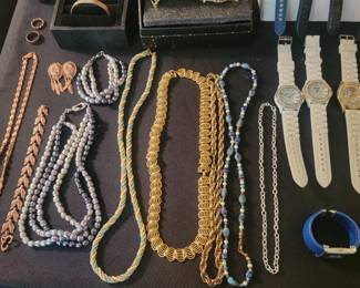 Costume Jewelry and more Watches