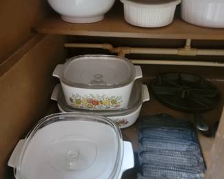 Corning Ware Spice of Life  Cast Iron Cornstick Pan