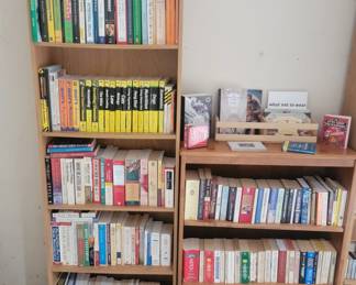 Book Cases and Lots of Books