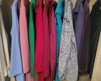 Ladies Coats & Jackets Size Med to Lg.