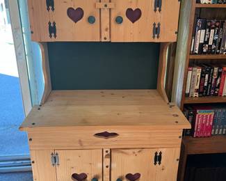 Pine kitchen country cabinet