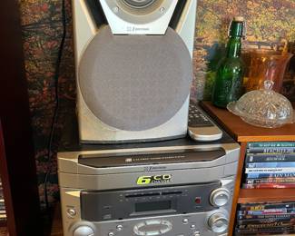 Emerson 6 CD changer stereo