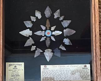 Circle of Power arrowhead collection - Numbered and authenticated