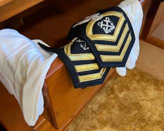 Naval uniform implements 