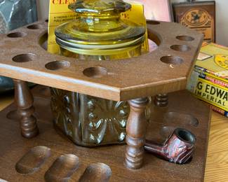 pipe rack adn humidor