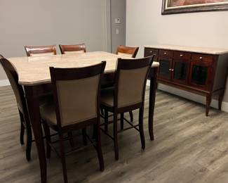 Full view dining set