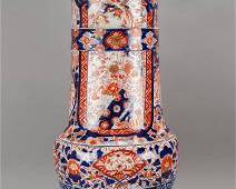 Large Antique 19thC Japanese Imari Porcelain Floor Vase Jardiniere
