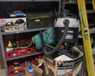 Shop Vac and misc automotive supplies