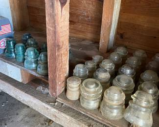 Telephone insulators 