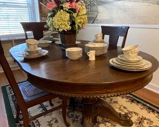 Antique dining table 