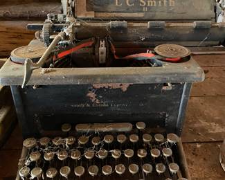 Antique typewriter