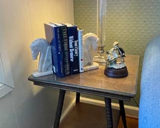 Small oak center table