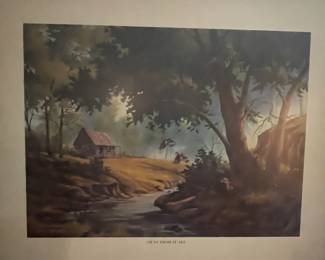 "Away from it All" print