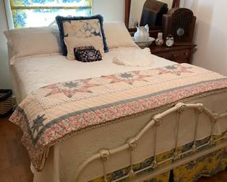 Cast iron bed