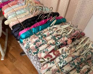 Padded clothes  hangers