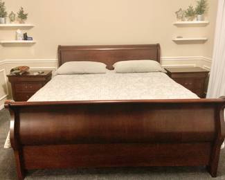 King Bed Set with Sleep Number i10 Mattress