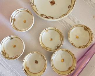 Antique Nippon nut cups