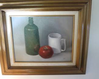 "Still Life" Orig. Oil, signed Paula Noah