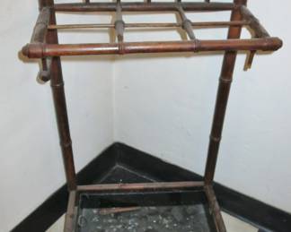 Victorian Bamboo Umbrella Stand