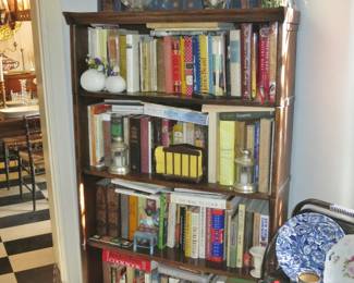 COOK BOOKS!!  In an Arts & Crafts Bookcase