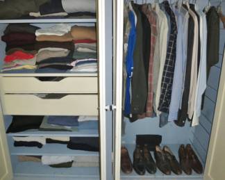 Shirts and Tons of Cashmere Sweaters!